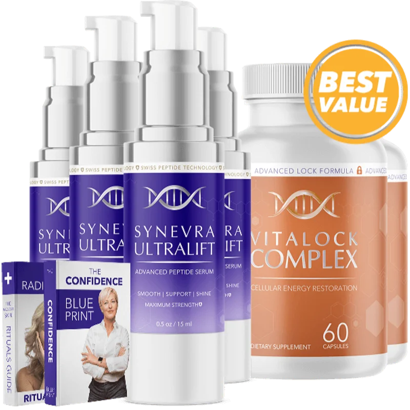 Synevra UltraLift Nail Skin Health Relief Supplement — 6 Bottle / 180 Day Pack
